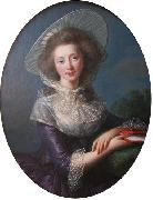 elisabeth vigee-lebrun, Portrait of Victoire Pauline de Riquet de Caraman (1764-1834), wife of Jean Louis, Vicomte de Vaudreuil (1763-1816)